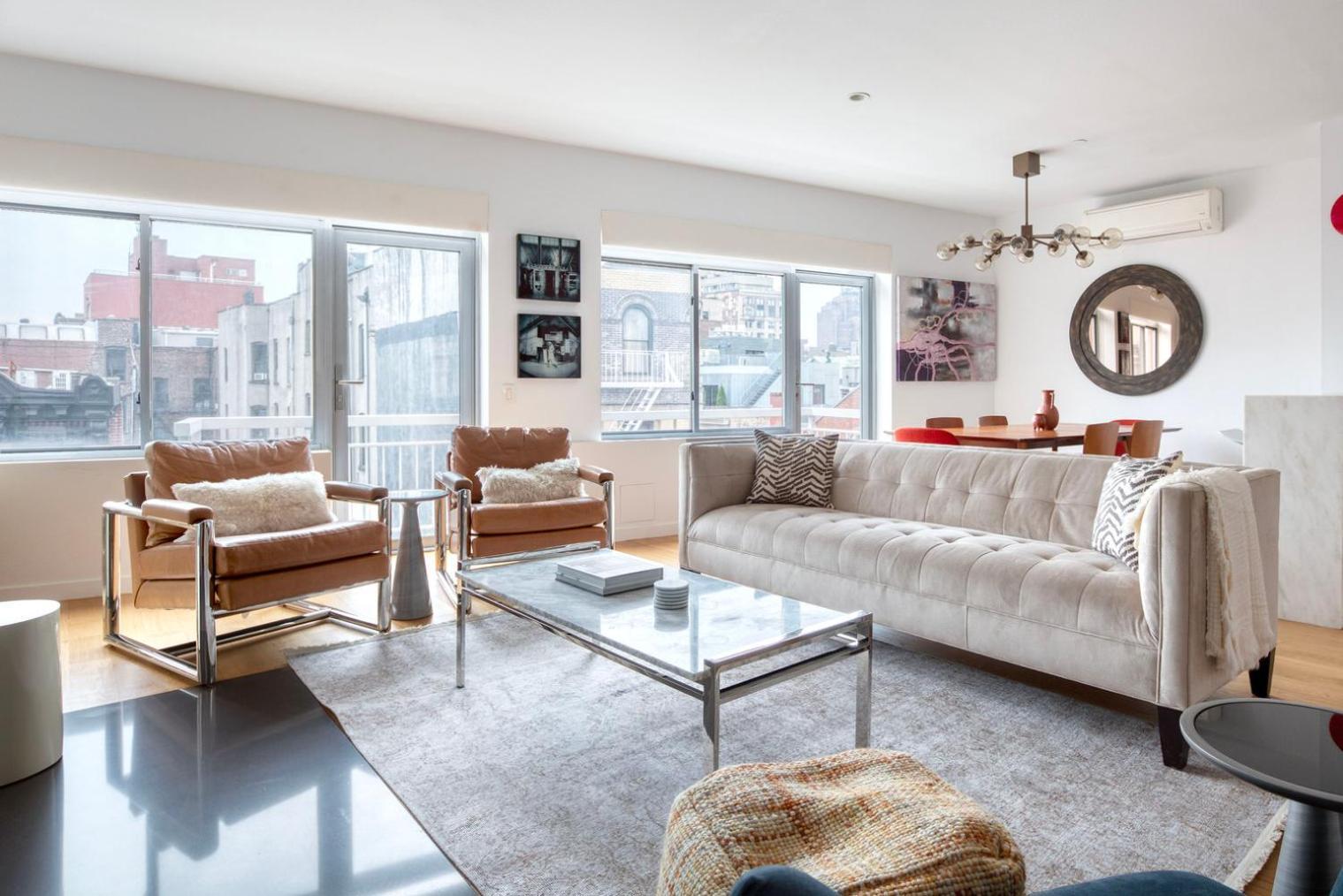 Nolita 2br W 3 Terraces Elevator Wd Nr Soho Nyc-1292 Appartement New York